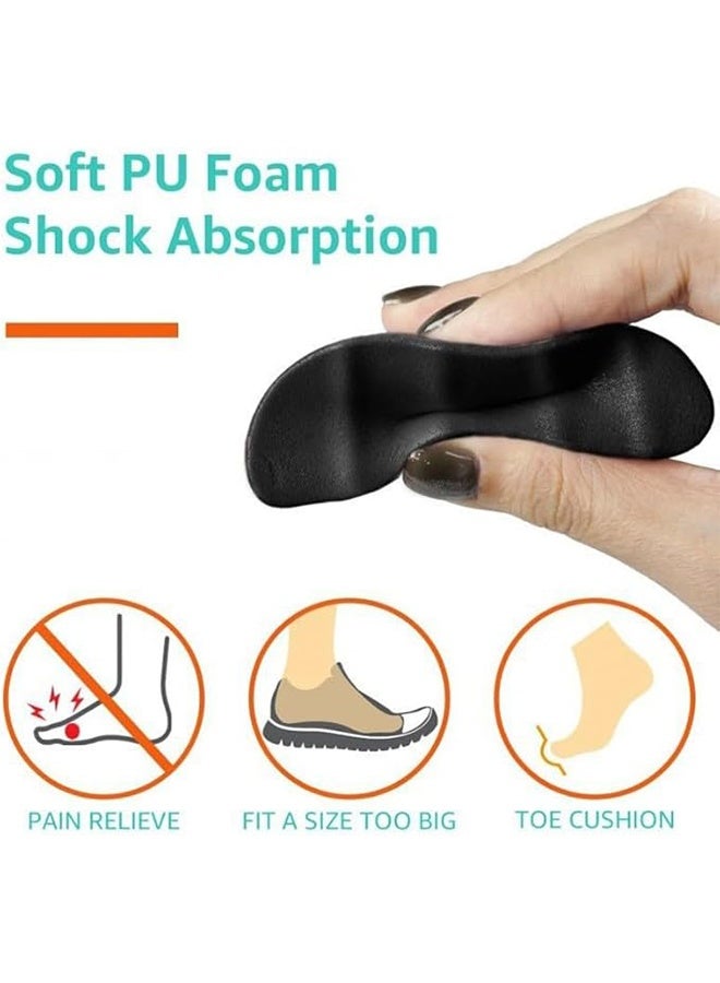 جي أس 3 أزواج حذاء ملء إدراج، إدراج وسادة إصبع القدم لجعل الأحذية تناسب أقوى حجم حذاء رغوة الذاكرة مخفض، للكعب العالي، أحذية اللباس، العادي، الشقق - Image 4
