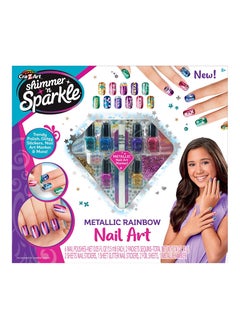 Shimmer 'n Sparkle Ultimate Glitter Metallic Nail Art