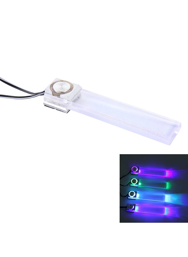 Loquat 4X Colorful Car Decoration Light Atmosphere Light Music Light Illumination LED Dash Lamp - Image 2