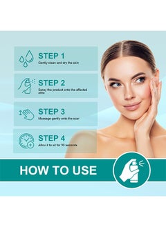 SOUTH MOON Medical Grade Scar Spray for Reduce Scars and Smooth Skin, Smoothing Skin Care Mist Moisturizes The Skin, Smooth And Translucent Mist 20g  - Image 3