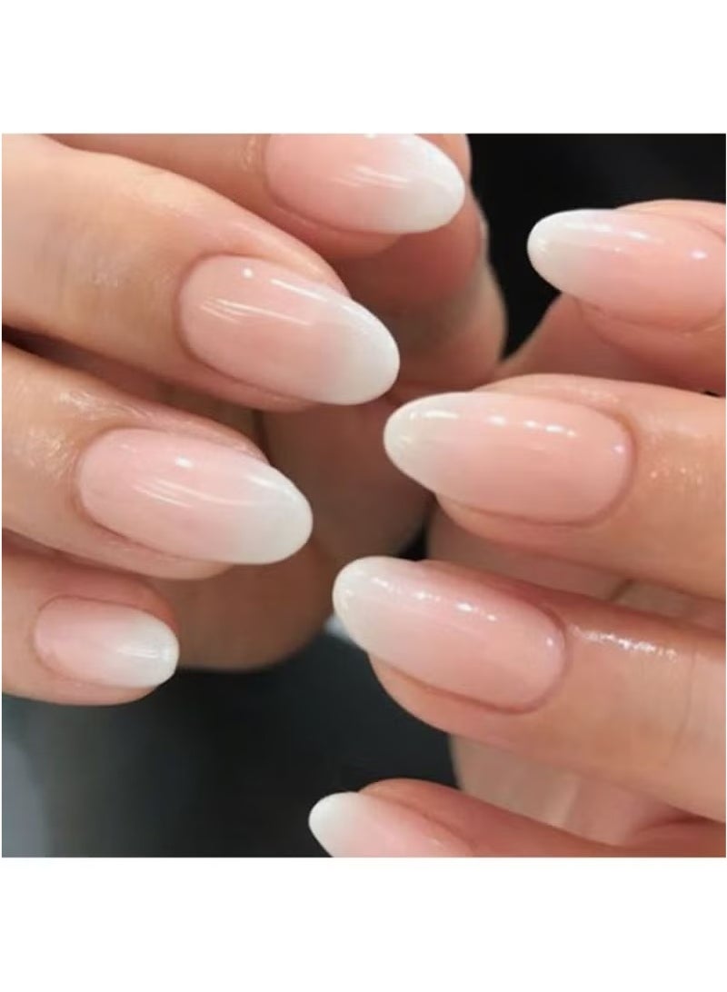 Fingertip Gradient Mid-length Press on Nails - Image 1