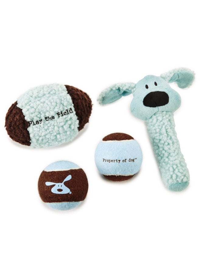دوغ إز جود صندوق هدايا ألعاب الكلاب Dog Is Good المكون من 4 قطع - ألعاب Play The Field المحشوة رائعة لألعاب الإحضار لتدريب كلبك  - Image 5