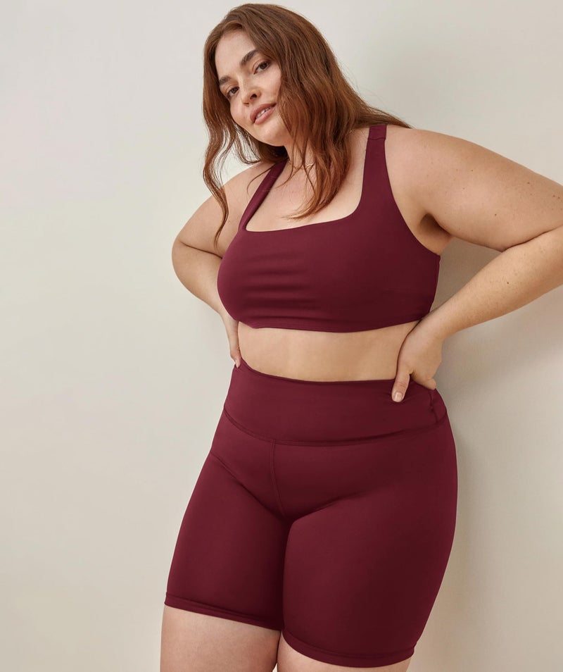 VALANDY Creamlush Plus Size Biker Shorts for Women - 8" High Waisted Ultra Soft Yoga Shorts(L-5XL) - Image 5