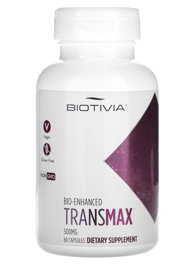 BIOTIVIA Transmax 500 mg 60 Capsules