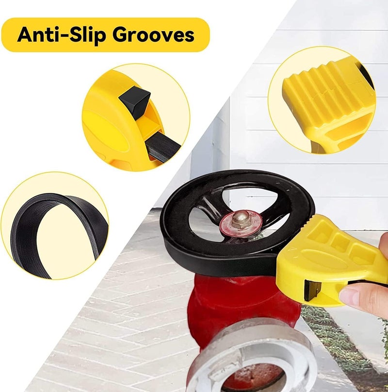 Labor-saving can opener set (2 pieces): including strap wrench and rubber wrench, adjustable non-slip and odor-free, suitable for people with weak hands, the elderly with arthritis and plumbing operations - Image 4