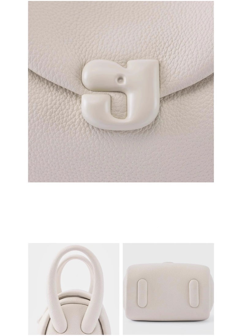 Kuno - KUNOGIGI Pillow Bag First Layer Cowhide Genuine Shoulder Crossbody Bag - Image 1