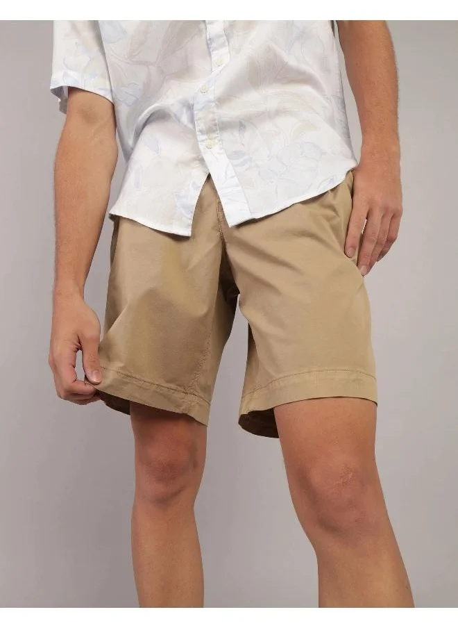American Eagle AE Flex 9" Khaki Short