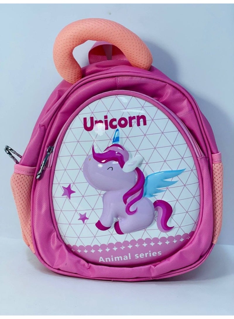 School bags, nursery bag with 3D embossed design, waterproof material, available in various shapes and colors, 2 zippers, bag size: 33 cm, size: 13 - Image 2