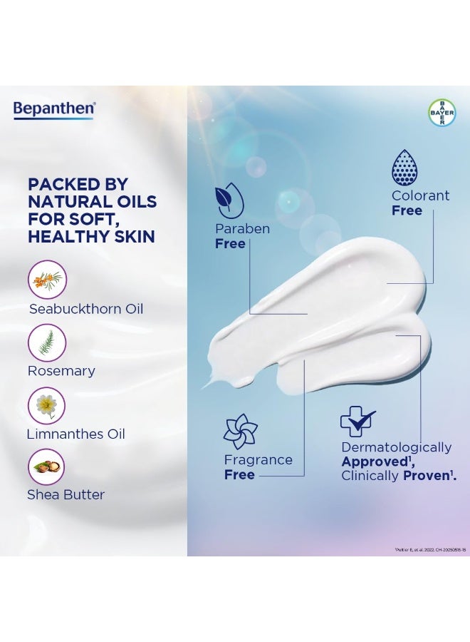 بيبانثين كريم بيبانثين سينسي كونترول المرطب اليومي، العلامة التجارية الأولى للعناية بالبشرة في العالم، للبشرة الجافة والحساسة، 100 جم - Image 3