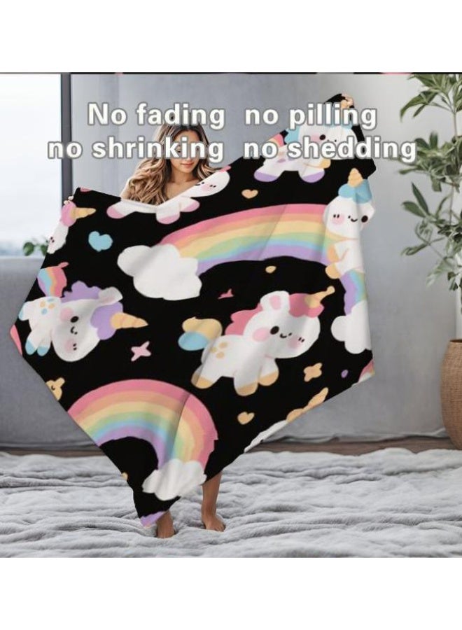 عام بطانية رقيقة من الفانيلا الكرتونية للأطفال والرضع (دافئة ومريحة، ومناسبة للنوم والألعاب) 70 سم * 100 سم - Image 3