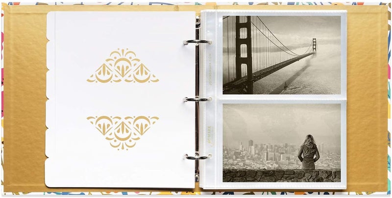Jot  Mark أغلفة الصفحات للحافظة من جوت آند مارك لبطاقات الوصفات أو الصور مقاس 4×6، 25 غلاف (عبوتان) | أغلفة واقية بلاستيكية تناسب حافظات الحلقات الثلاث مقاس 8.5×9.5 بوصة - Image 5