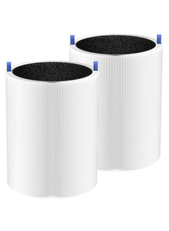 isinlive isinlive 2 Pack 311i+ Max Replacement Filter Compatible with Blueair Blue Pure 311i+ Max Air Purifiers, H13 True HEPA and Activated Carbon Air Filter for Blue Pure 311i+ Max, Compare to part #F3MAX+  - Image 1