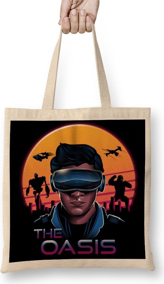 Baskı Dükkanı Print Shop The Oasis Tote Bag Long Handle
