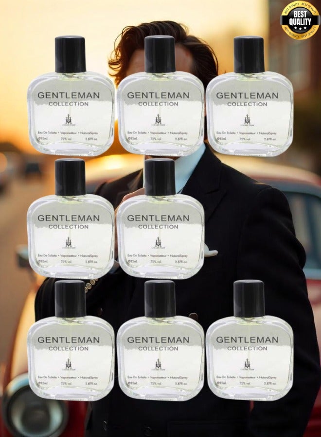 كوليكشن 8 قطع عطر جنتلمان كوليكشن 85 مل - Image 1