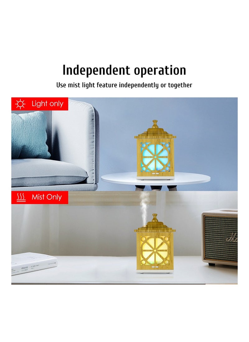 Smart Essential Oil Diffuser,Bluetooth Speaker Air Humidifier With LED Night Light 400ML Aroma Diffuser Wifi Control  Google Home Devices.