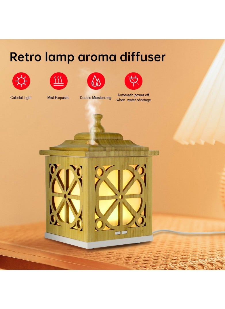 Smart Essential Oil Diffuser,Bluetooth Speaker Air Humidifier With LED Night Light 400ML Aroma Diffuser Wifi Control  Google Home Devices.