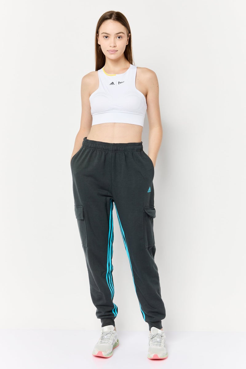 Adidas Women Sportswear Fit Outdoor Sweatpants, Dark Grey  - Image 4