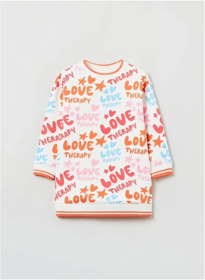 او في اس Ovs Girls Love Therapy Sweat Dress