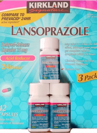 Kirkland Lansoprazole Delayed-Release Total 42 Capsules, Blue,14 Count (Pack of 3) - pzsku/Z250930F1CD452521C785Z/45/_/1713444658/d72153c1-ca75-4d14-934e-77be4a13195b
