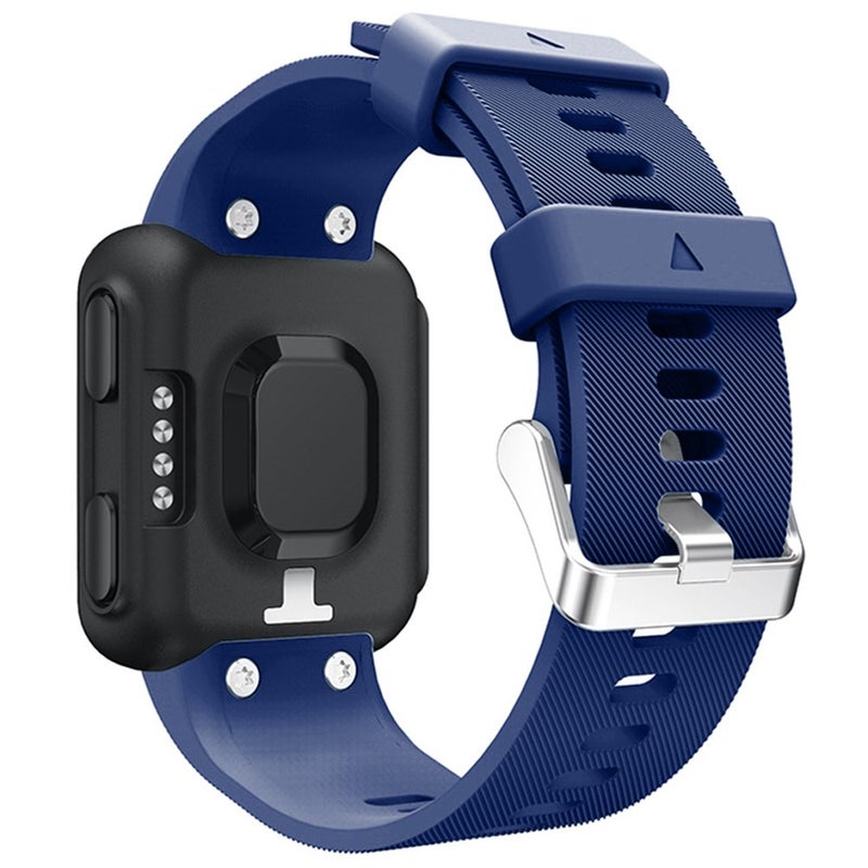 QGHXO حزام لجهاز Garmin Forerunner 35، حزام ساعة بديل من السيليكون الناعم لجهاز Garmin Forerunner 30 (بدون متتبع) - Image 1