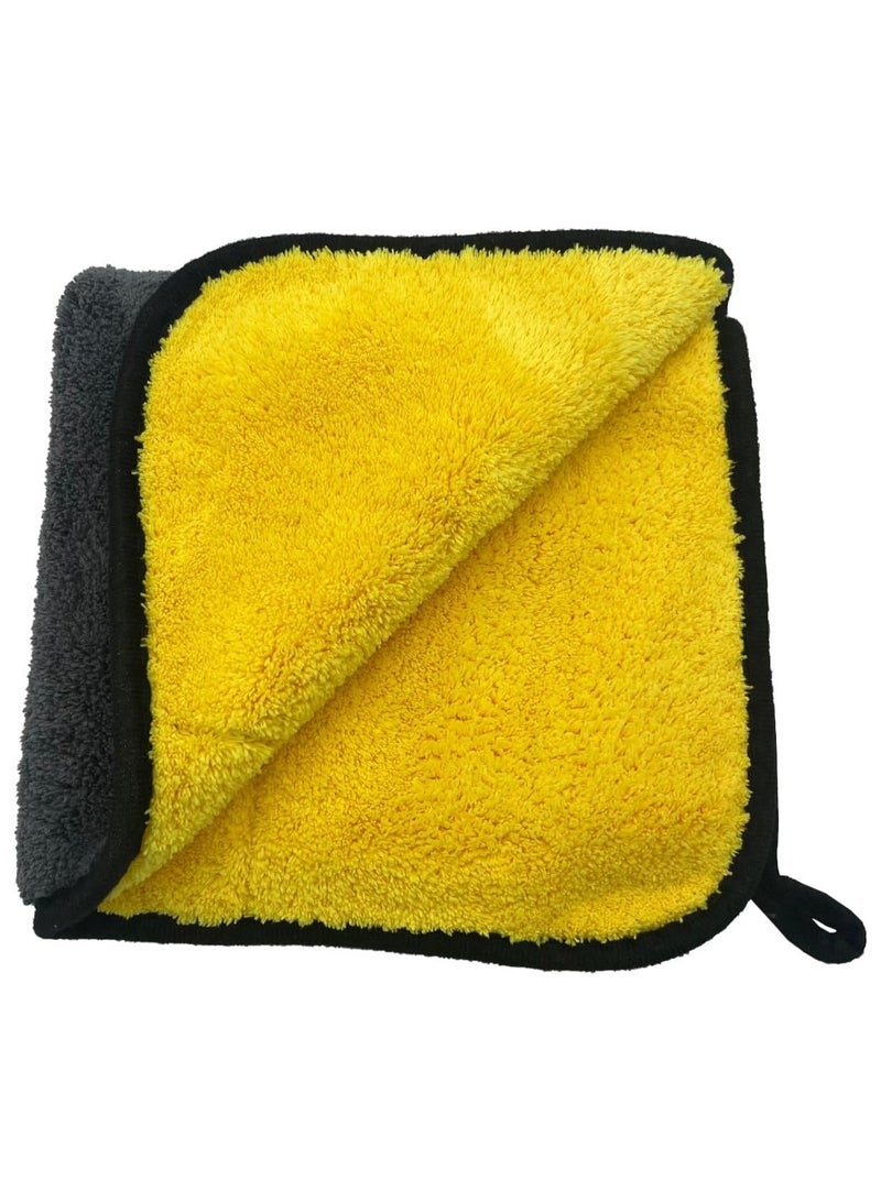 HERIOS Premium Microfiber large & Thick Luxury Towel 40 * 40cm for Car, Home, Kitchen, office & Home  - Image 4