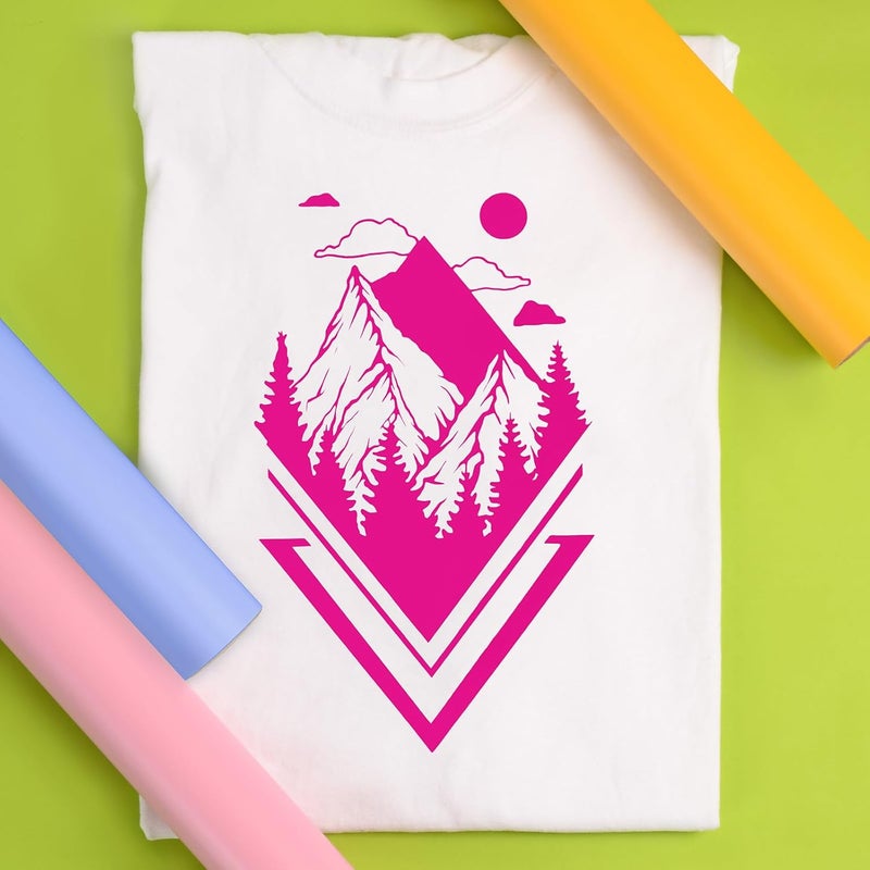 SISER فيلم نقل الحرارة سيسر إيزي ويد 118 × 10 قدم رول بلون الوردي الشغوف متوافق مع كريكت سيلويت وغيرها من آلات القطع الاحترافية معتمد من CPSIA - Image 4