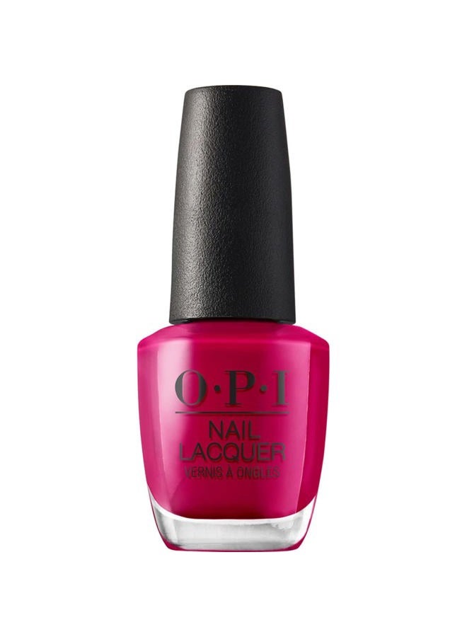 OPI Nail Lacquer Koala Bear-y | Opaque Bright Pink Crème Chip Resistant Nail Polish | Vegan, Fast Drying, Streak Free - Image 1