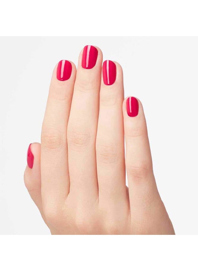 OPI Nail Lacquer Koala Bear-y | Opaque Bright Pink Crème Chip Resistant Nail Polish | Vegan, Fast Drying, Streak Free - Image 4