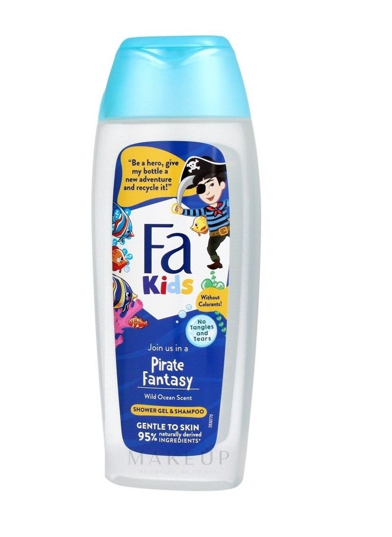 Fa Pirate Fantasy Shower Gel&Shampoo 