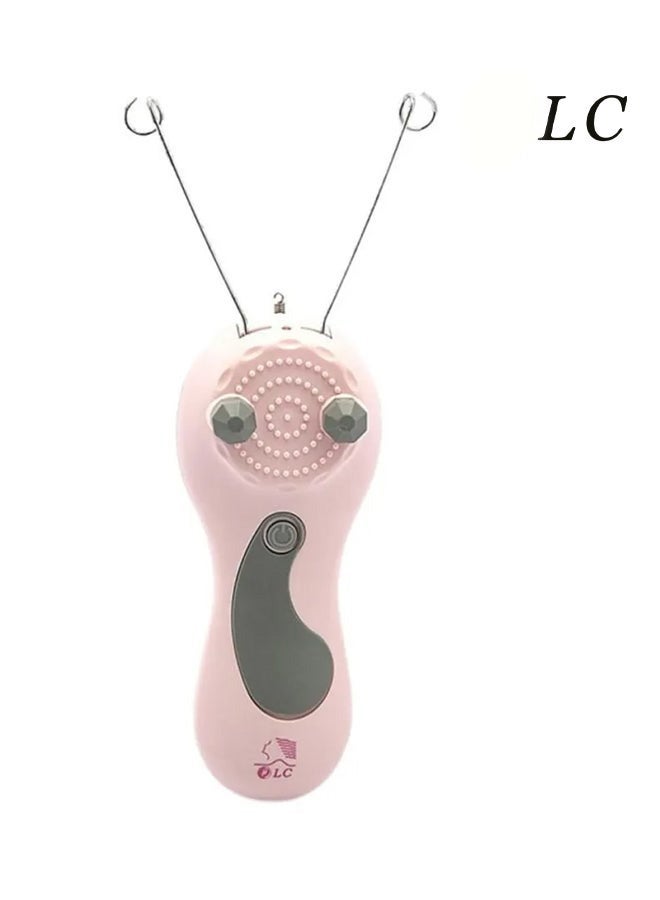 LC Electric Facial Hair Remover Epilator with Spring Thread
