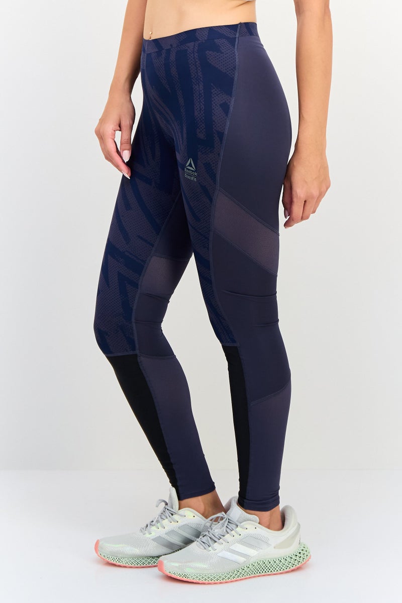 Reebok Women Cross Fit Training Leggings, Multicolor - Image 4