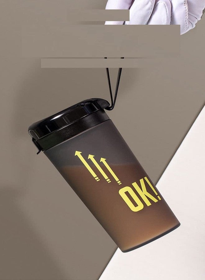 TEMSON Sports Water Bottle 400 ML - Leak-Proof Gym Bottle, Stylish Drinking Bottle, Unbreakable Water Bottle, Ideal for Office, Sports, School, Gym, Yoga, Travelling (CH-1915) (Blue) - Image 2