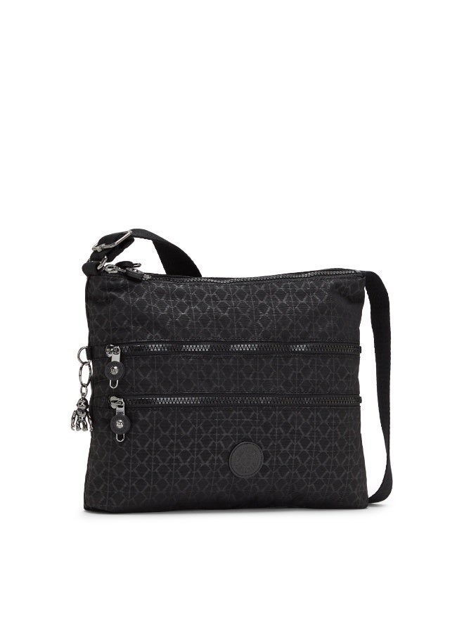 كيبلينغ حقيبة كتف متوسطة ألفار تُحمل عبر الجسم بنقشة سيغنتشر إمب - Image 4