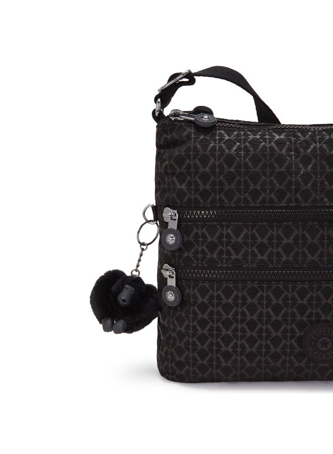 كيبلينغ حقيبة كتف متوسطة ألفار تُحمل عبر الجسم بنقشة سيغنتشر إمب - Image 5