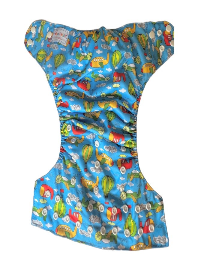 حفاضات قماشية دمبلدو إيليت مع ماصة سحرية (عبوة من قطعة واحدة) | ناعمة ولطيفة | قابلة لإعادة الاستخدام والغسل | سريعة الجفاف | ضرورية للاستخدام اليومي | من 3 أشهر إلى 3 سنوات | للجنسين - Image 2