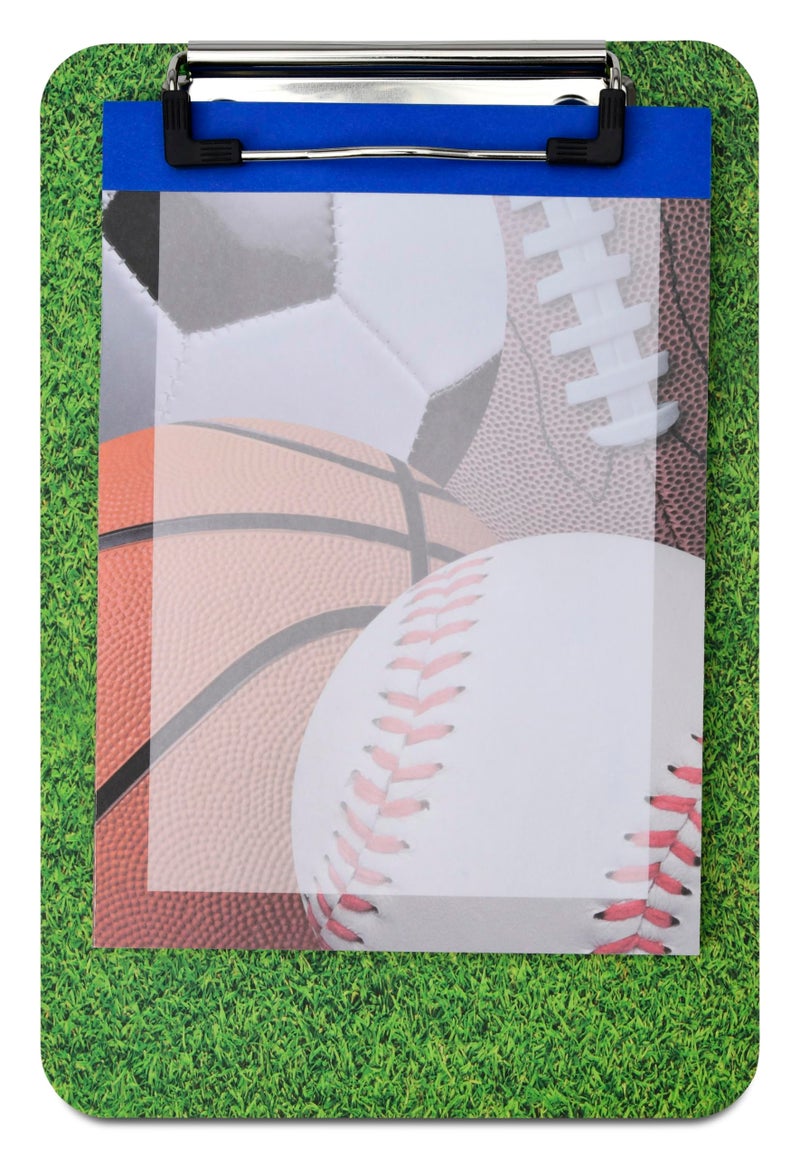 iscream 6.5" x 9" All Star Clipboard Stationery Set with Notebook, Pencil & More! - Image 2