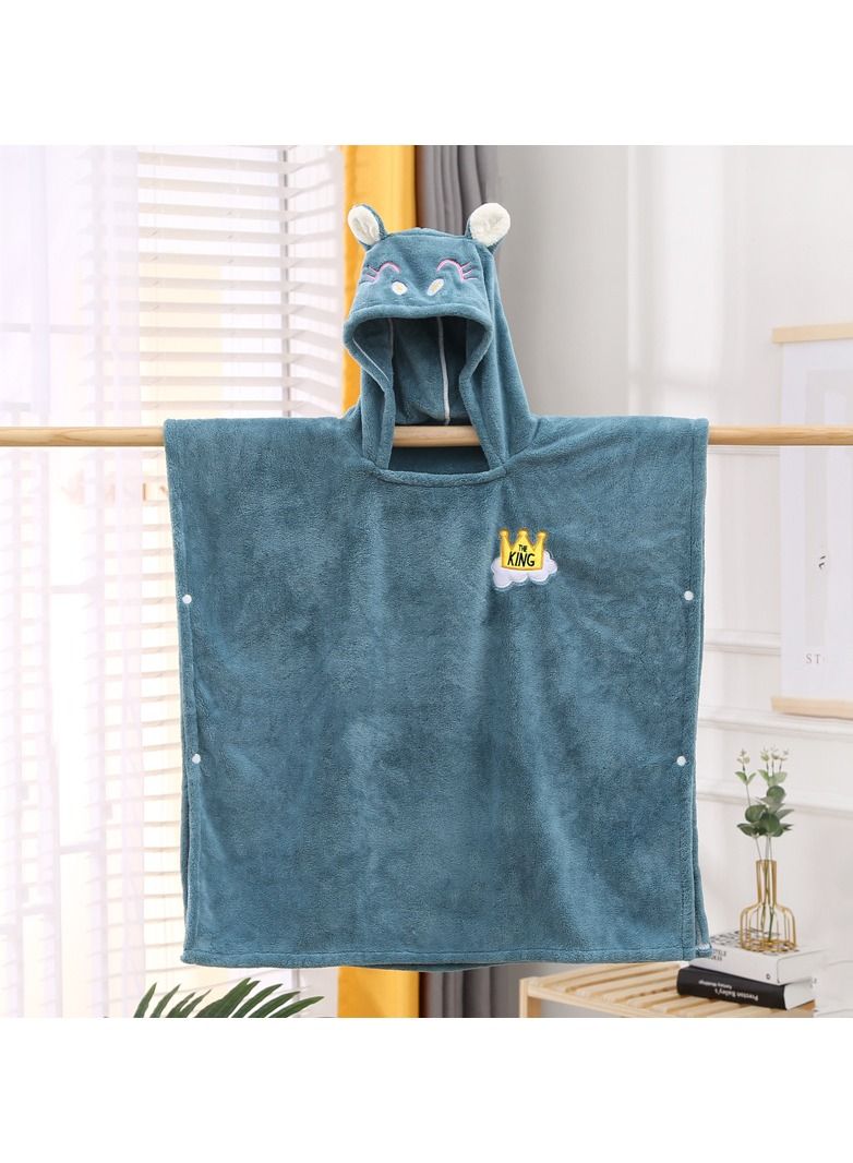 Cartoon With Hood Fine Fiber Cloaks Bath Towels