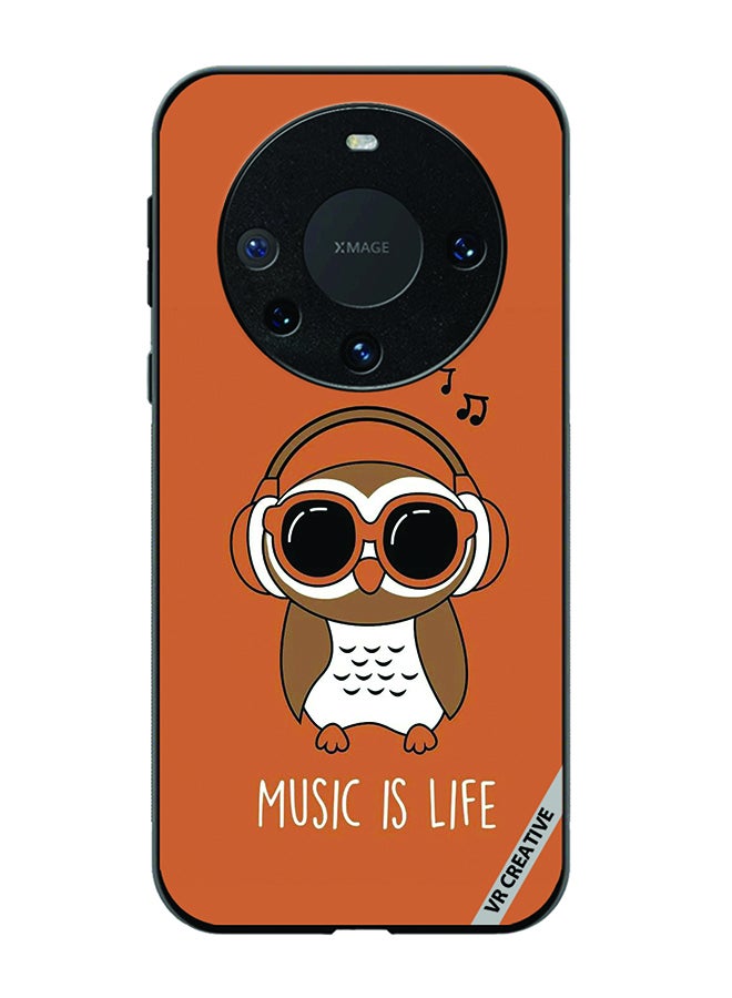 VR CREATIVE Protective Case Cover For Huawei Mate 60 Music Is Life Design Multicolour - Image 1