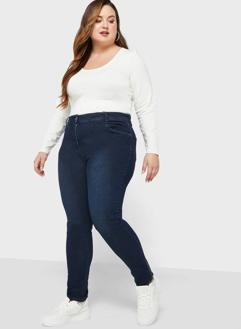 EVANS High Waist Jeans