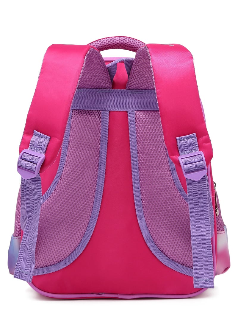 Stargold Baby Backpack 3Pcs Combo For Baby Girl With Adjustable Strap For School 14 Inch  - Image 4