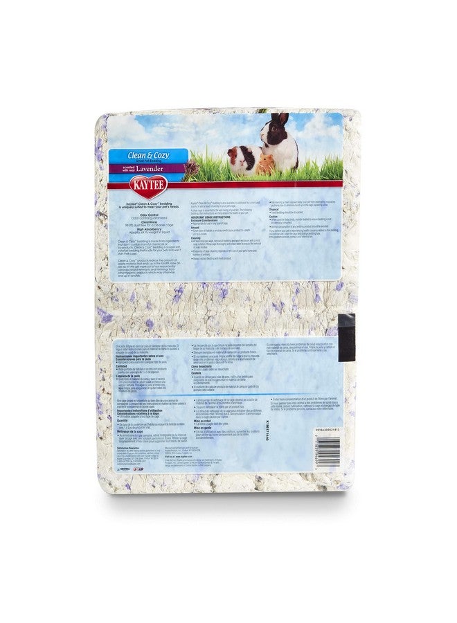 كايتي فراش كايتي النظيف والمريح باللون الخزامي لحيوانات غينيا الأليفة، والأرانب، والهامستر، والجربوع، والشنشيلة، بسعة 49.2 لترًا - Image 4