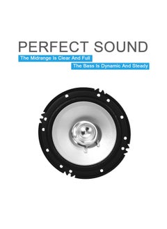 KENWOOD KENWOOD KFC-S1656 Car Speaker Dual Cone Music Speaker 30W/300W Max 16cm/6.5-inch Speaker Coaxial Flush Mount Speaker 2 Pcs Set  - Image 3
