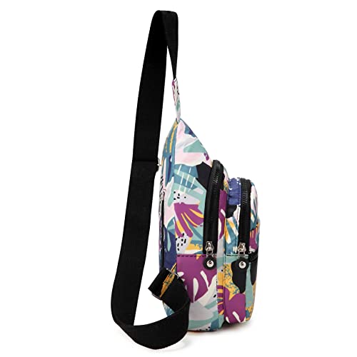 EVANCARY Small Sling Bag for Women, Sling Backpack Chest Daypack Crossbody Bag for Travel Sports Running Hiking - Image 3