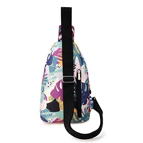 EVANCARY Small Sling Bag for Women, Sling Backpack Chest Daypack Crossbody Bag for Travel Sports Running Hiking - Image 5