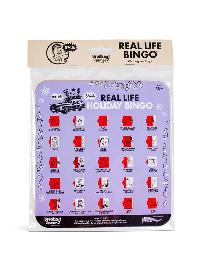 Breaking Games Real Life Holiday Bingo - Image 1