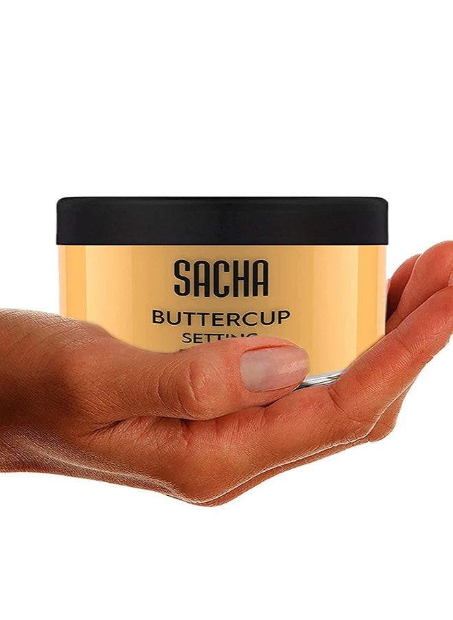 Sacha Cosmetics Buttercup Setting Powder For Medium to Dark Skin Tones  - Image 2