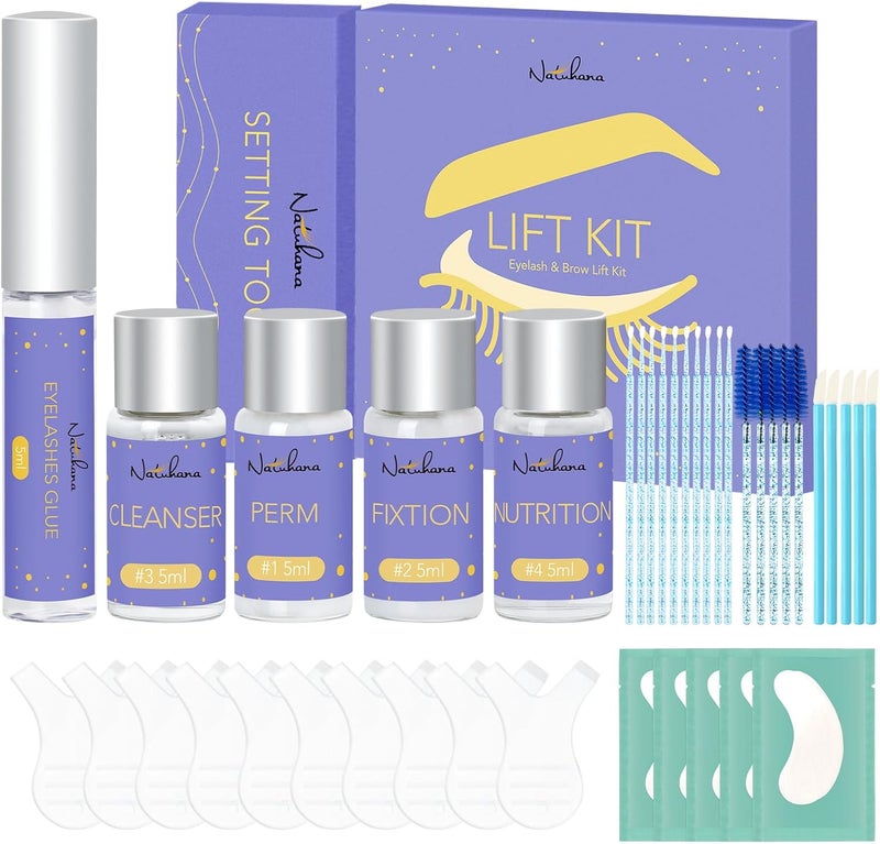 Lash Lift Kit and Eyebrow Lamination KitInstant Eyelash Curling Lash Extension SetSemiPermanent Eyelash Curling PermingSuitable for BeginnerProfessionalDIY Home or Salon