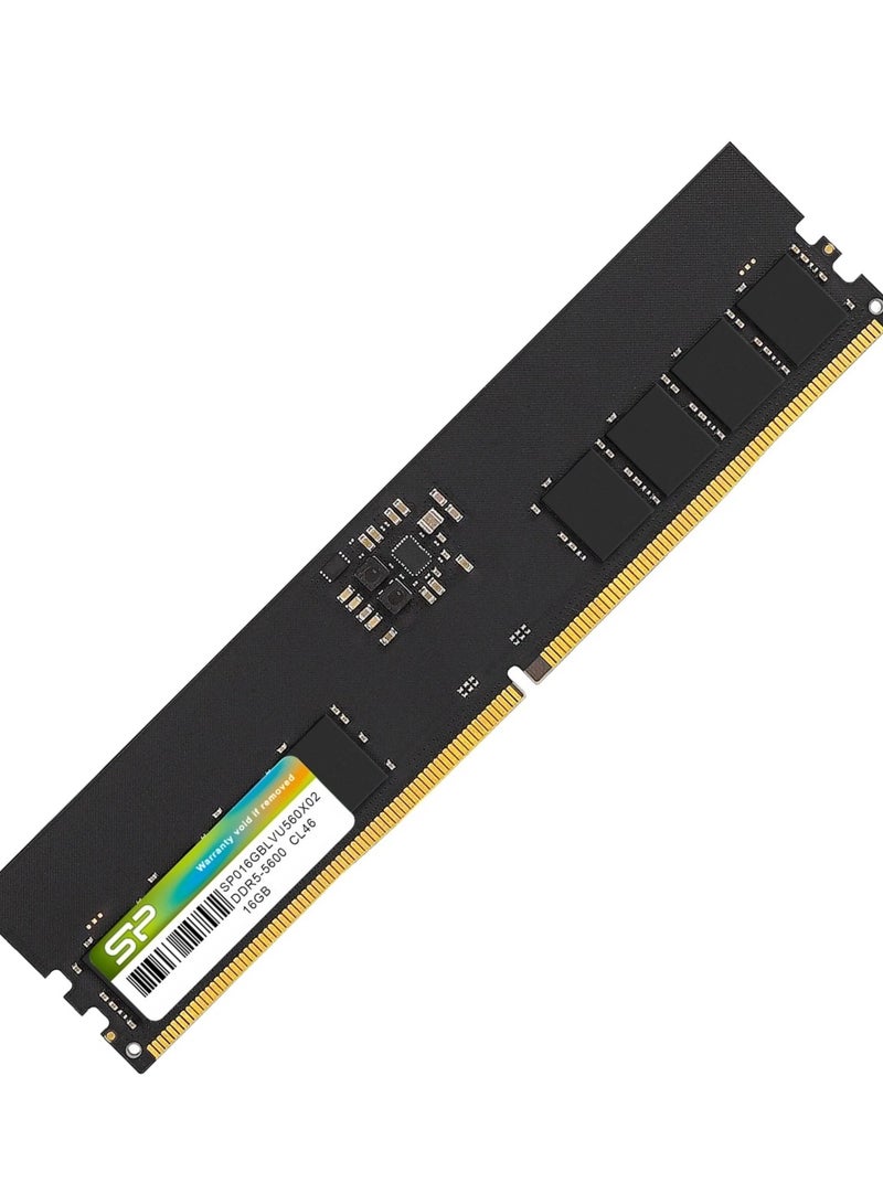 سيليكون باور وحدة ذاكرة Silicon Power DDR4 سعة 16 جيجابايت بتردد 3200 ميجاهرتز – ذاكرة RAM عالية الأداء لأجهزة الكمبيوتر المكتبي، CL22، بجهد 1.2 فولت - Image 2