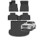 JenofaFloor Mats for Genesis GV80 20212026 Only 5 Seats Car Mats Cargo Mat Fit GV80 No EV All Weather NonSlip Waterproof Durable Rubber Floor Liner Accessories Full Set - Image 2