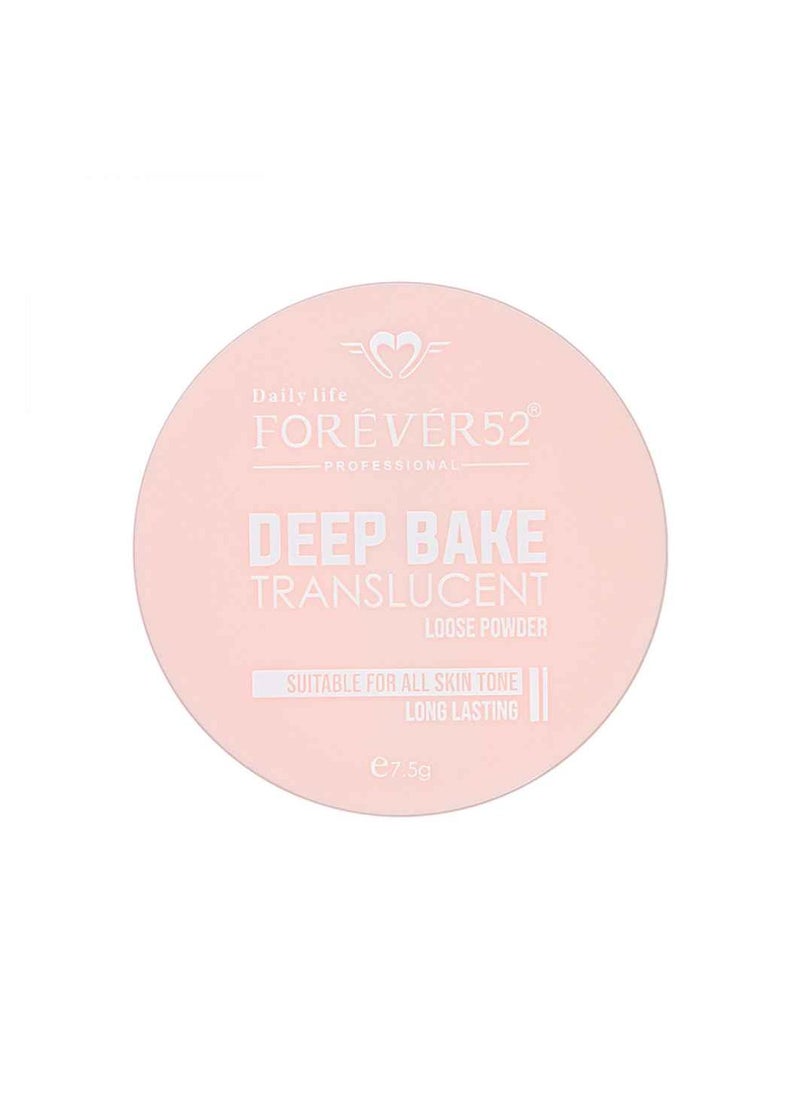 Daily Life Forever52 Deep Bake Translucent Matte Loose Powder Lightweight Cherry Blossom 7.5g  - Image 4